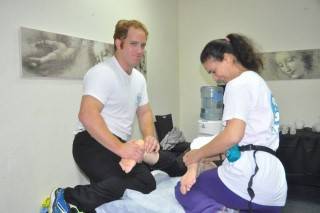 למרות הקור- מתנדבים במרתון טבריה!