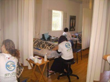 סטודנטים משלוחת חיפה טיפלו בכ-200 דיירי הוסטלים