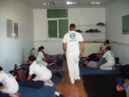 סטודנטים מחיפה ערכו קליניקה בשיאצו לבעלי צרכים מיוחדים