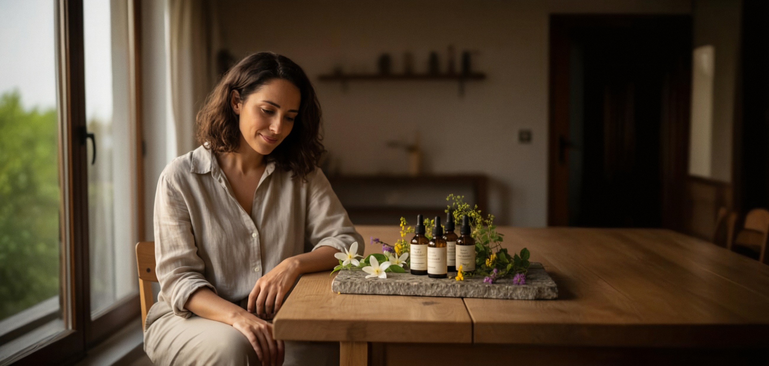 מלחץ וטראומה לחוסן נפשי עם תמציות פרחי באך